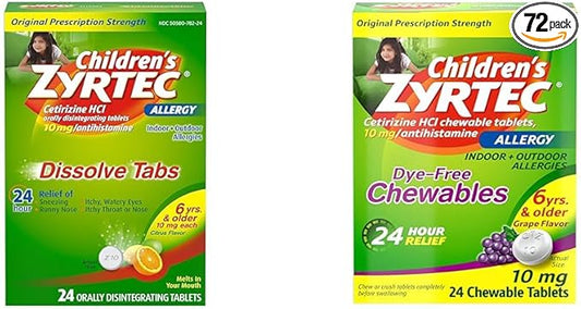 Zyrtec Children's 24 HR Dissolving Allergy 24 ct 24 Hour