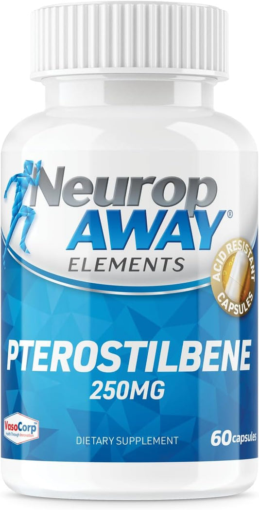 NeuropAWAY Elements Pterostilbene (60 250mg Acid