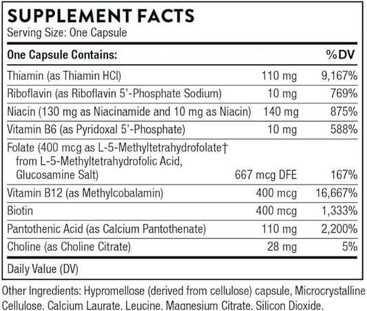 THORNE Basic B-Complex 60 Capsules