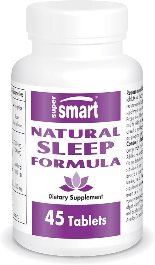 Supersmart - Natural Sleep Formula (Advanced 45 Tablets