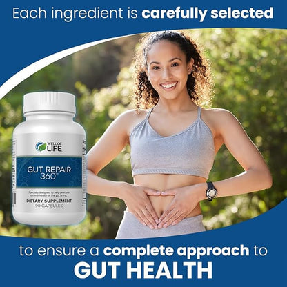 Gut Repair 360: Natural Formulated Formula