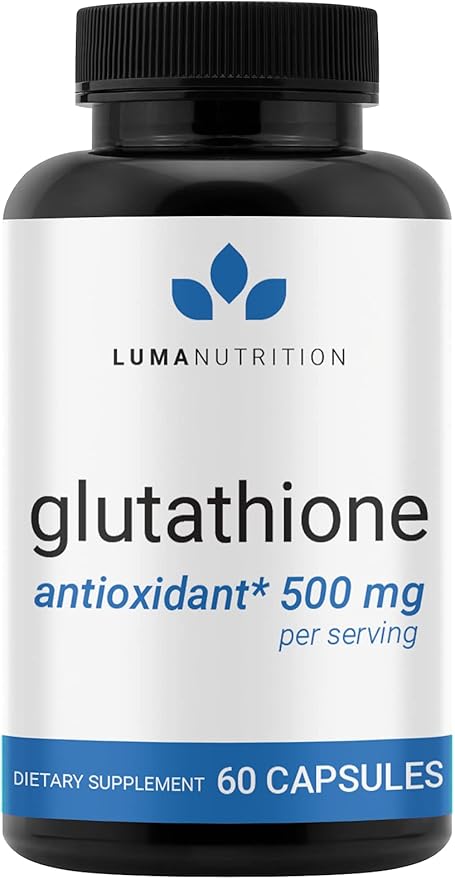 Premium Glutathione - Reduced Glutathione 500mg 60 Capsules