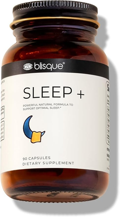Blisque – Natural Sleep Aid Supplement 90 Capsules