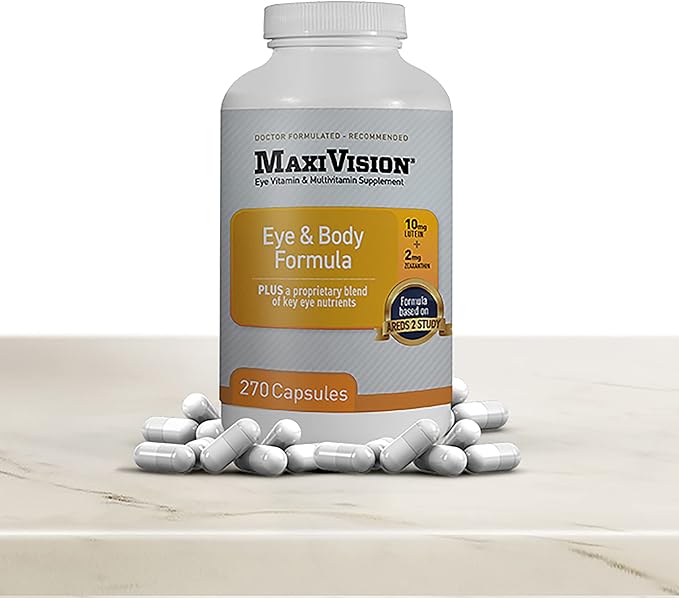 MaxiVision® Eye & Body Formula 2 Study 270 Eye 1 Bottle