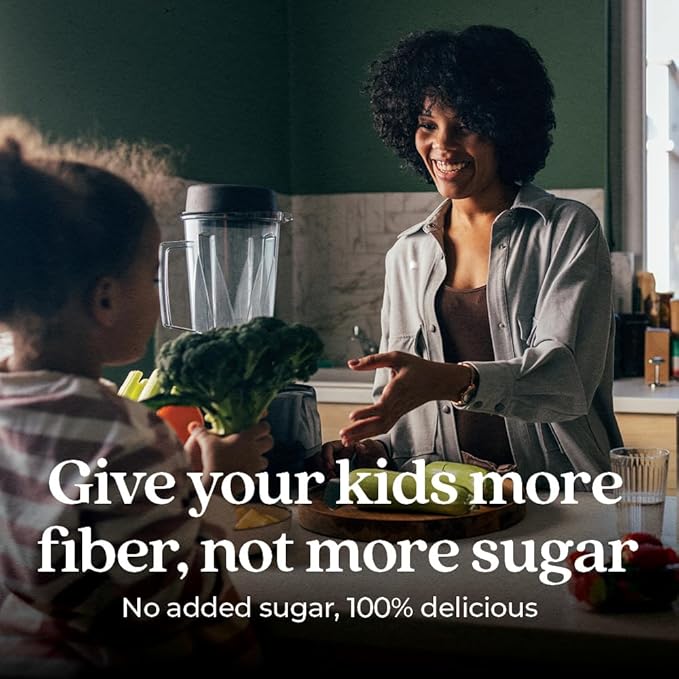 New Chapter Organic Fiber Gummies for Kids, 4g Delicious Plant-Based Prebiotic Fiber for Digestive Health, Vegan, Non-GMO, USDA Organic, Gluten Free, Citrus-Berry Flavored, 60 ct