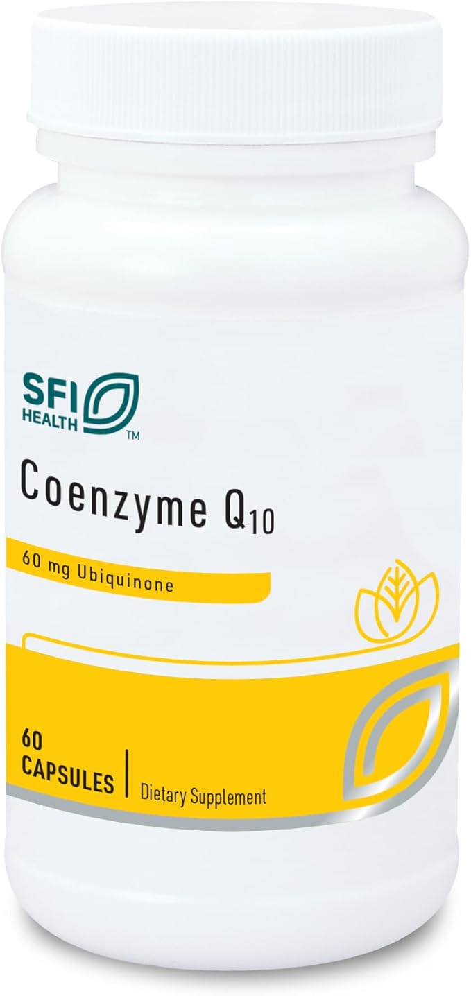 Klaire Labs Coenzyme Q10-60 Milligrams CoQ10 (60 Vegetarian