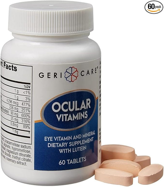 GERI CARE PHARM Essential Eye Multivitamin 60 Tablets