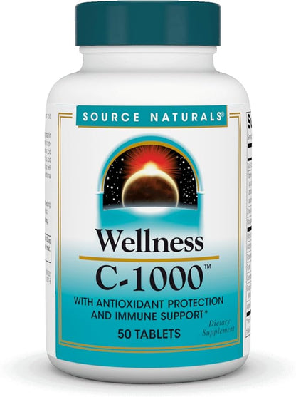 Source Naturals Wellness C-1000, 50 Tablets