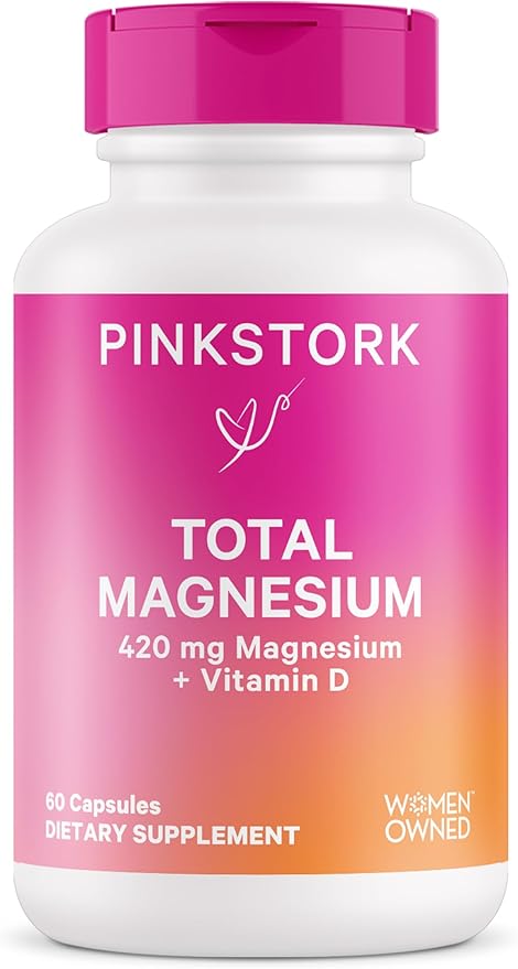 Pink Stork Magnesium Supplement for Women 60 capsules
