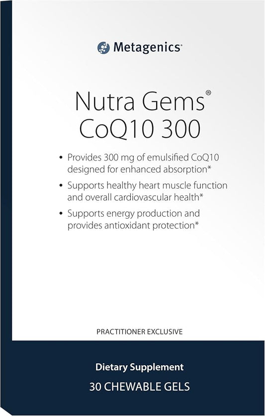 Metagenics NutraGems CoQ10 300 Q10-30 Servings