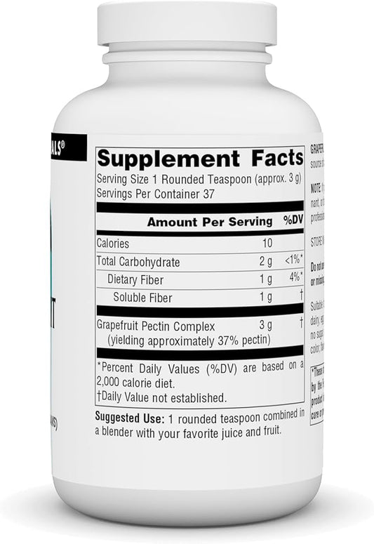 Source Naturals Grapefruit Pectin, Soluble Fiber 4 oz