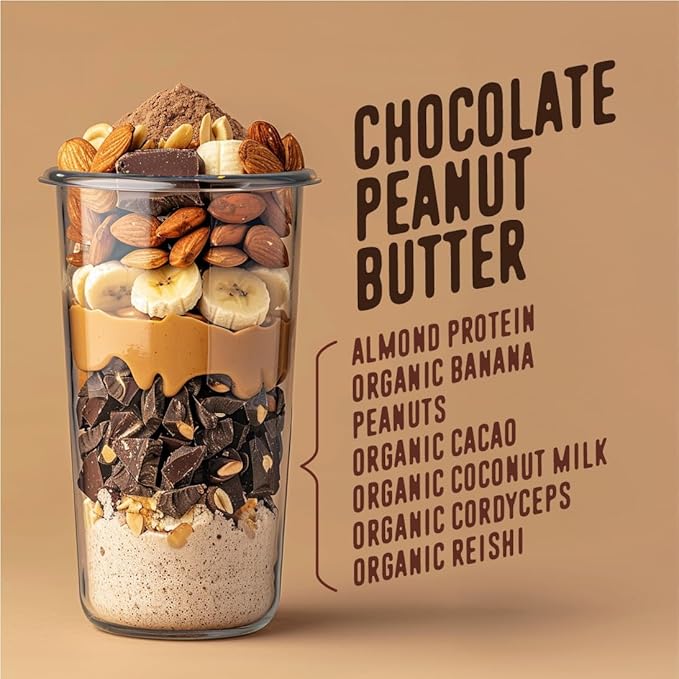 FlavCity All-in-One Vegan Protein Powder Smoothie, 20g of