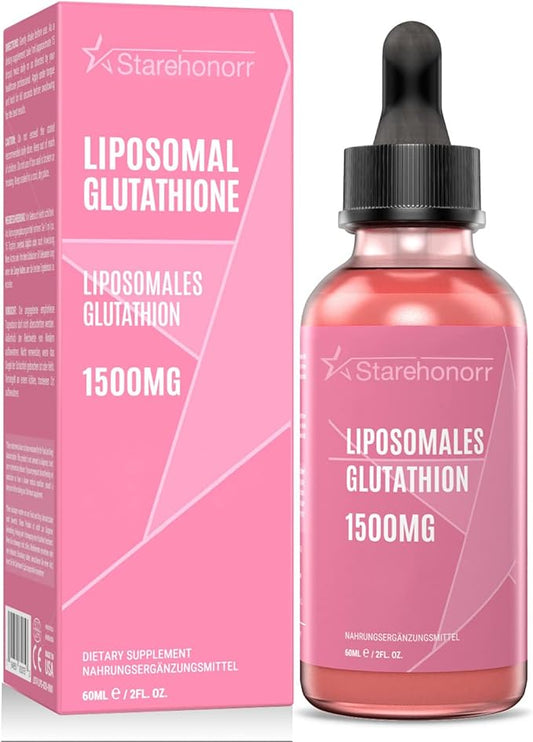 Liposomal Glutathione Liquid 1500 mg, Reduced 2.02 oz