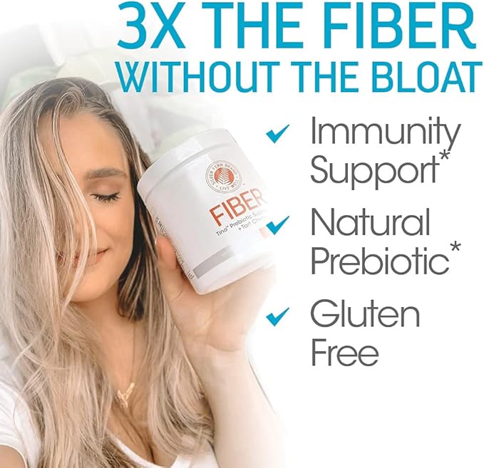 Tino High Fiber Supplement Powder (2 Canisters 15.9 Oz.