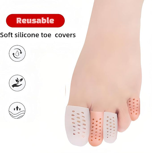 10 Pack Toe Caps and Toe Toenails,Corns,Calluses,Blisters(4L +6 +6 S)