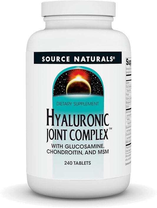 Source Naturals Hyaluronic Joint Complex 240 Tablets