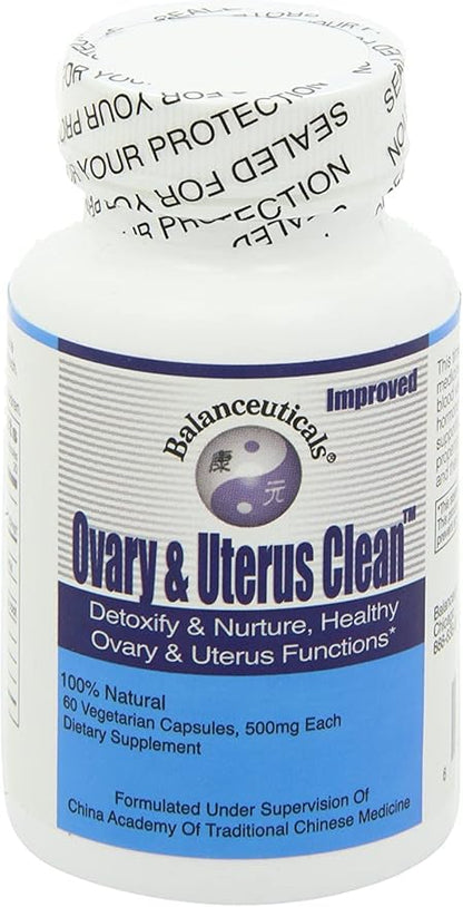 Ovary & Uterus Clean, 500 mg 60-Count Bottle 2)