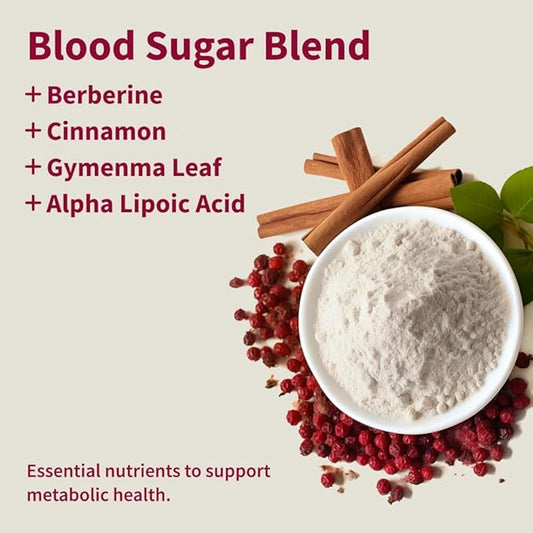 Snap Supplements Blood Sugar Blend - Support Healthy Blood Sugar, 60 Count