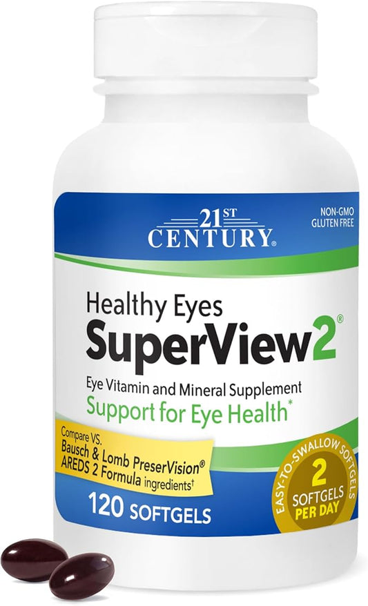 21st Century Healthy Eyes SuperView 2 120 Count