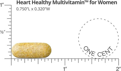 Dr. Sinatra Heart Healthy Multivitamin 1000 IU, B12, C, 90 Tablets (30-Day Supply)