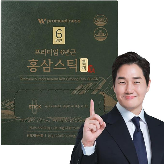 Korean Red Ginseng Sticks –Premium Red 25mg] 100P) 100P)