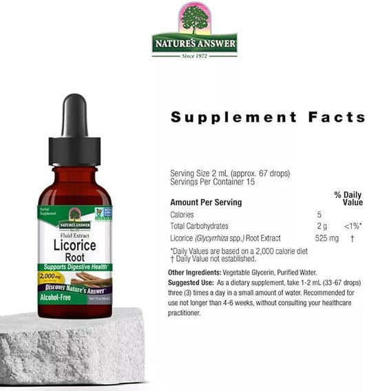 Nature's Answer Licorice Root 1oz