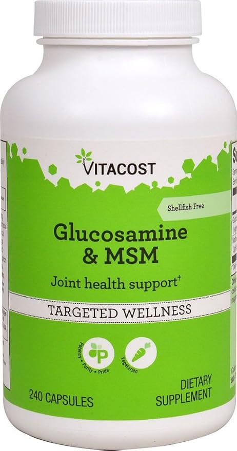Vitacost Glucosamine & MSM - 240