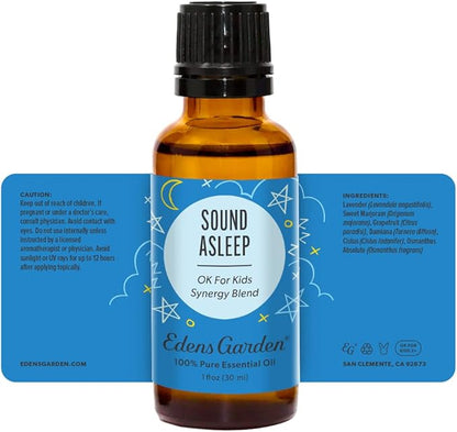 Edens Garden Sound Asleep Essential Oil Blend- 100% Pure Premium Grade, Undiluted, Natural, Therapeutic, Aromatherapy, The Best for Candle, Humidifiers, Kid Safe 30 ml (1 fl oz)