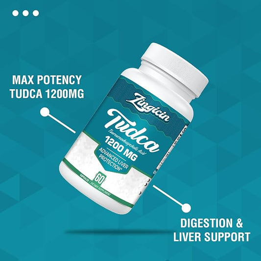 TUDCA Supplement 1200mg 120 Veggie