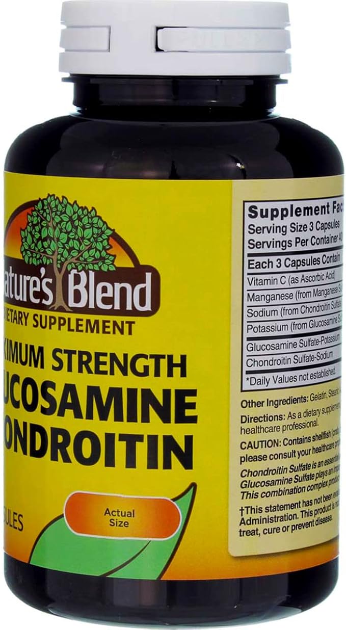 Glucosamine Chondroitin Maximum Strength 120 Capsules