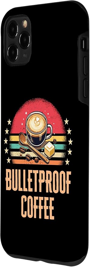 iPhone 11 Pro Max Bulletproof Coffee Retro Roast Vintage Coffee Case