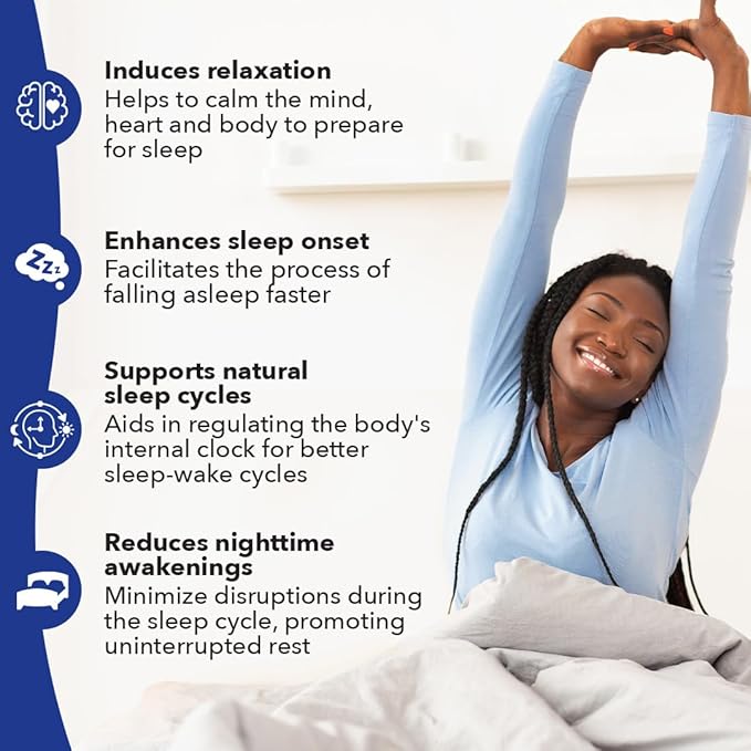 Rest-ZZZ - Powerful Sleep Support Supplement 120 Capsules