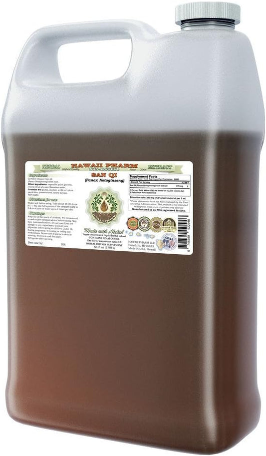 San Qi (Tian Qi) Alcohol-Free Liquid 64 fl.oz