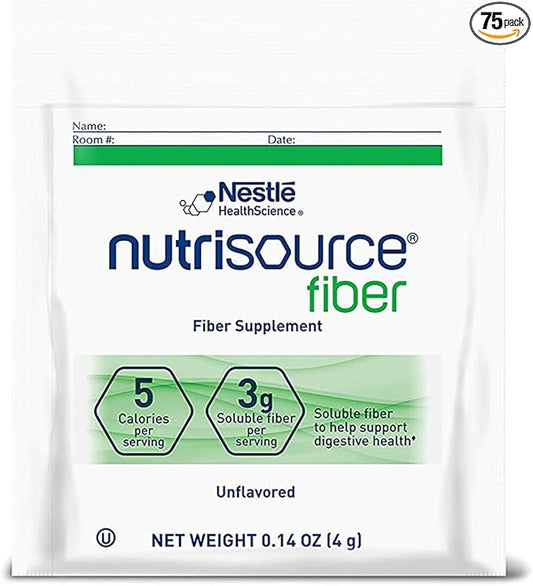 NutriSource Fiber Packets, 0.14 Ounce (Pack 75)