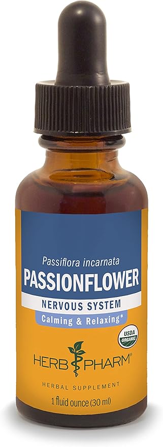 Herb Pharm Certified Organic Passionflower Extract 1 Ounce