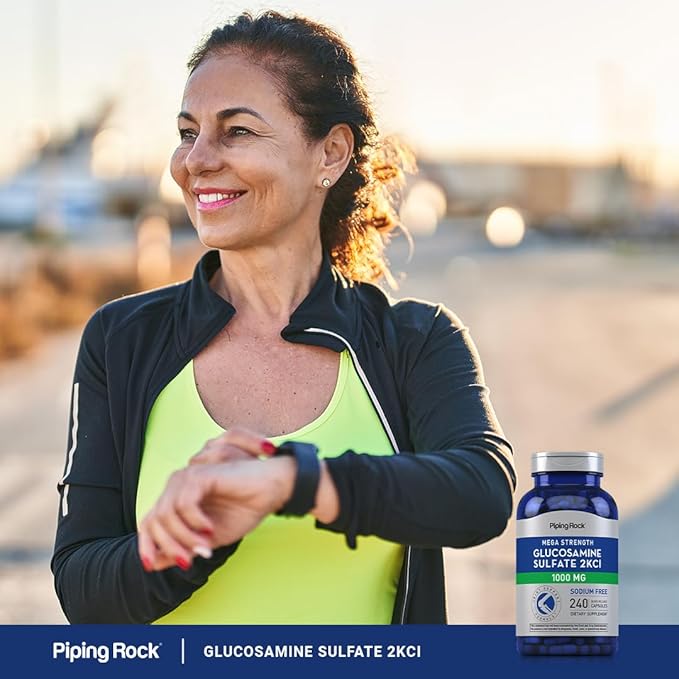 Piping Rock Glucosamine Sulfate 1000mg 240 Capsules