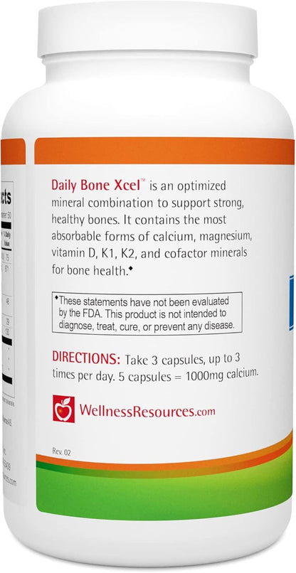 Daily Bone Xcel High Absorption Calcium K1, K2 K2 (150 (150 Capsules)