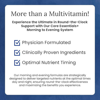 Gulp Core Essentials AM PM Multivitamin 3, Probiotics, 60 Servings, 2 Month