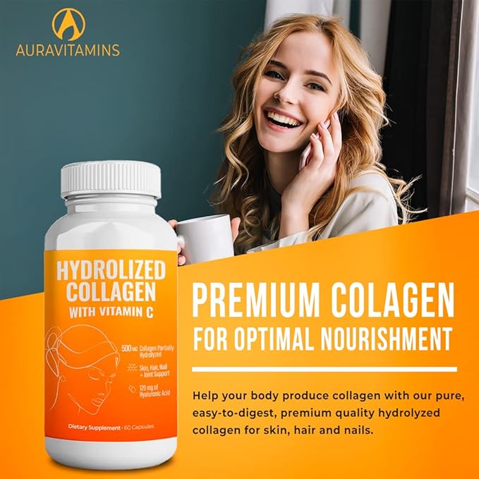 Hydrolyzed Collagen Powder Supplement 200gr (Capsules)