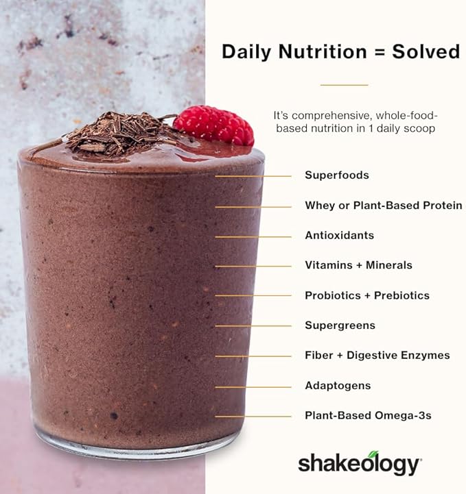 shakeology Vegan Protein Powder, Gluten Free, 30 Servings