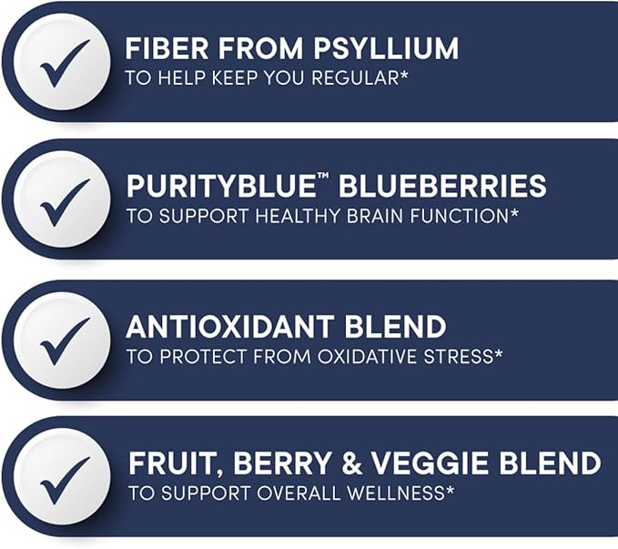 Purity Products Advanced Blueberry Detox Daily 6 Grams 30 Servings
