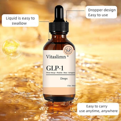 GLP-1 Liquid Men for Women and Men Supplement Drops