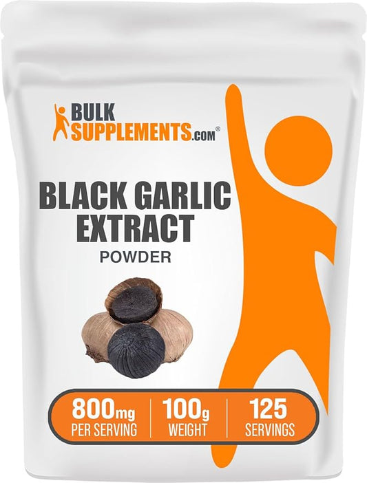 BulkSupplements.com Black Garlic Extract Powder 800mg per 100g (3.5 (3.5 oz) 1)