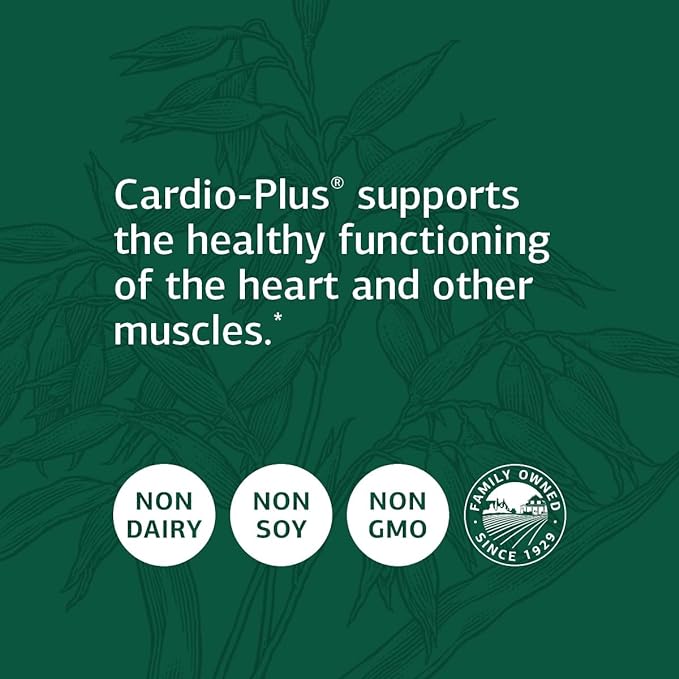 Standard Process Cardio-Plus - Antioxidant Support - Heart Health Supplement - Circulation & Blood Flow Supplement with Vitamin B6, Niacin & Riboflavin - Energy Metabolism Supplement - 330 Tablets