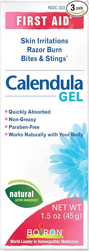 Boiron Calendula Gel, 1.5 Ounce (Pack 3), Homeopathic