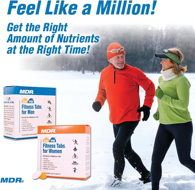 MDR Fitness Tabs Patented Multivitamin 2 Month