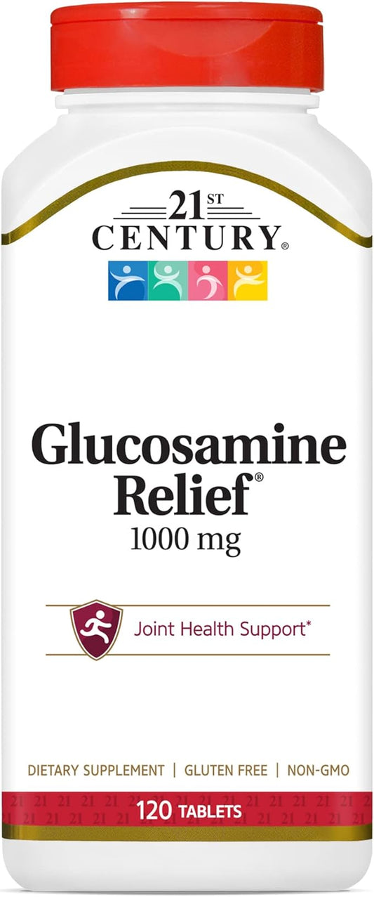 21st Century Glucosamine Relief® 1000mg Tablets, 120 Count
