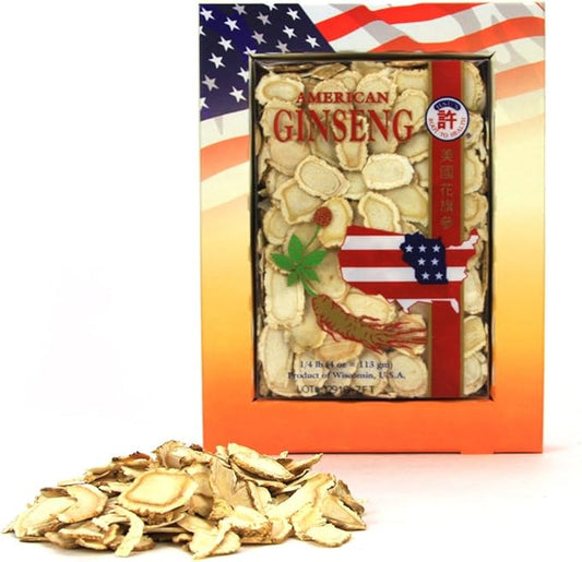 Hsu's Ginseng SKU 126LL-4 4oz Box, B078P2DM1S