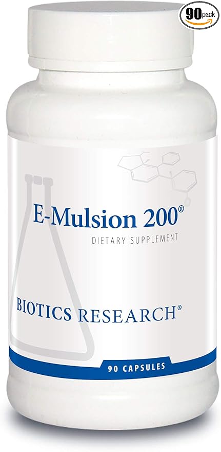 Biotics Research E-Mulsion 200©– Emulsified, Enhanced 90 caps