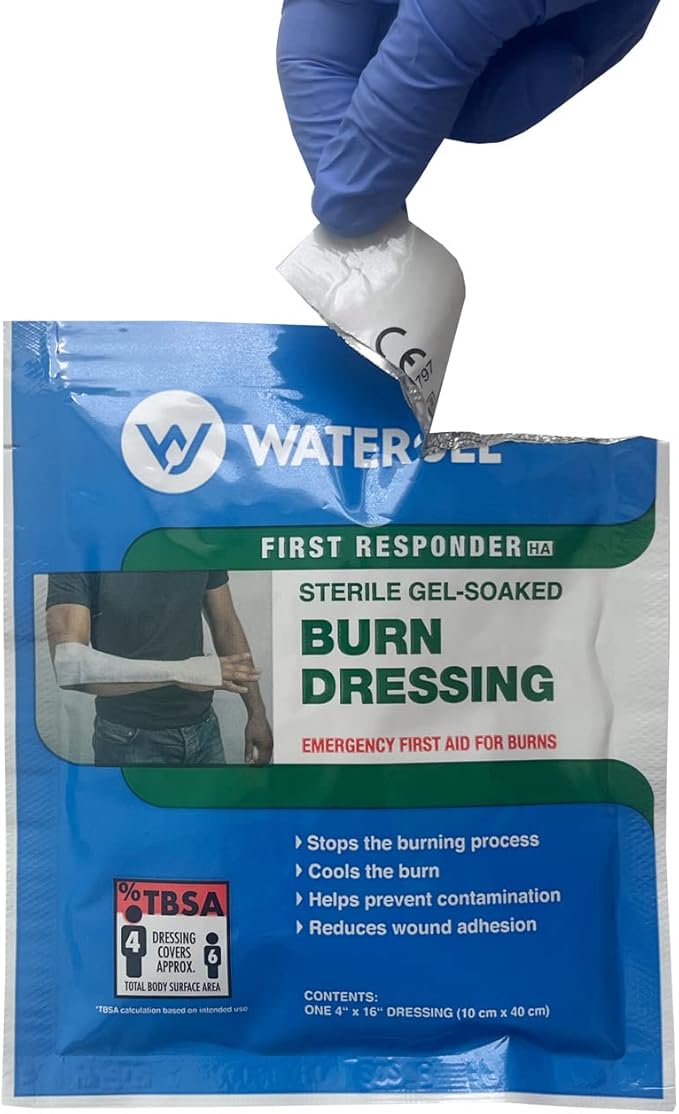 Water Jel Burn Dressing, Sterile 4 16 from